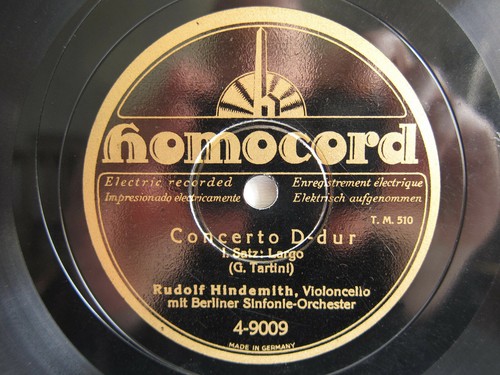 78rpm rudolf hindemith - 2x,