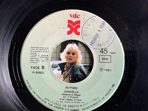 Donatella rettore raro giri - raro, 45
