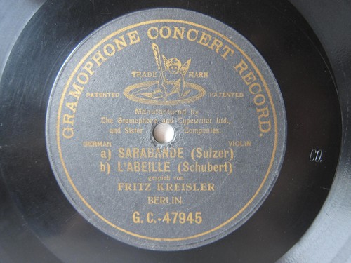 78rpm fritz kreisler - kreisler,
