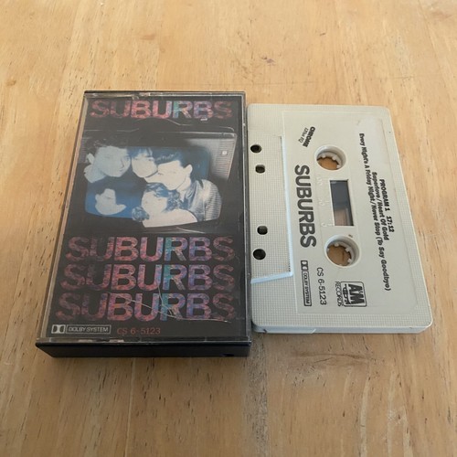 Suburbs cassette tape - suburbs,