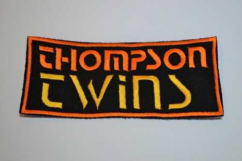 Thompson twins embroidered - twins,