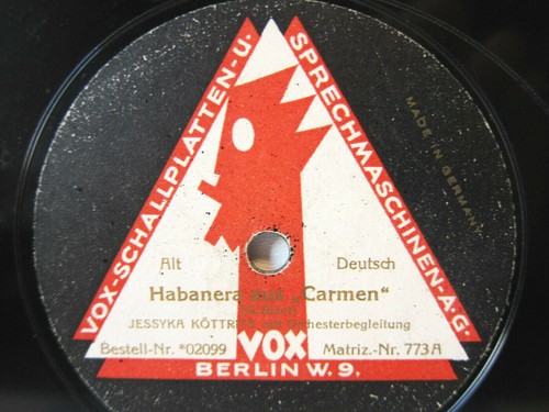 78rpm jessyka köttrik sings - kÖttrik,